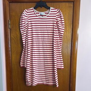 Rebecca Minkoff Striped Red and White Dress Size Medium NWOT